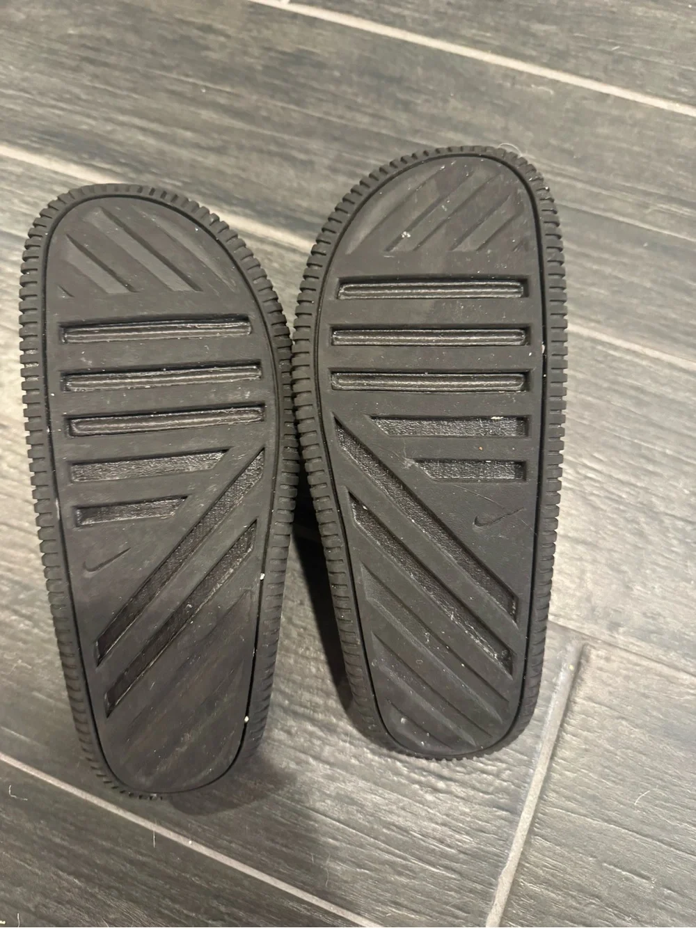 Nike Black Slip-On Slide Sandals